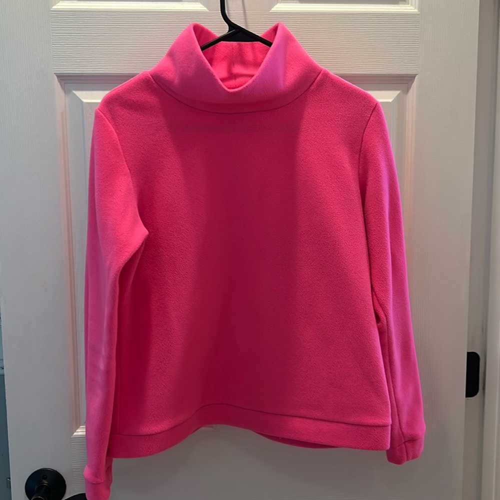 Like NEW Dudley Stephens Park Slope Turtle Neck - sold out hot pink color!